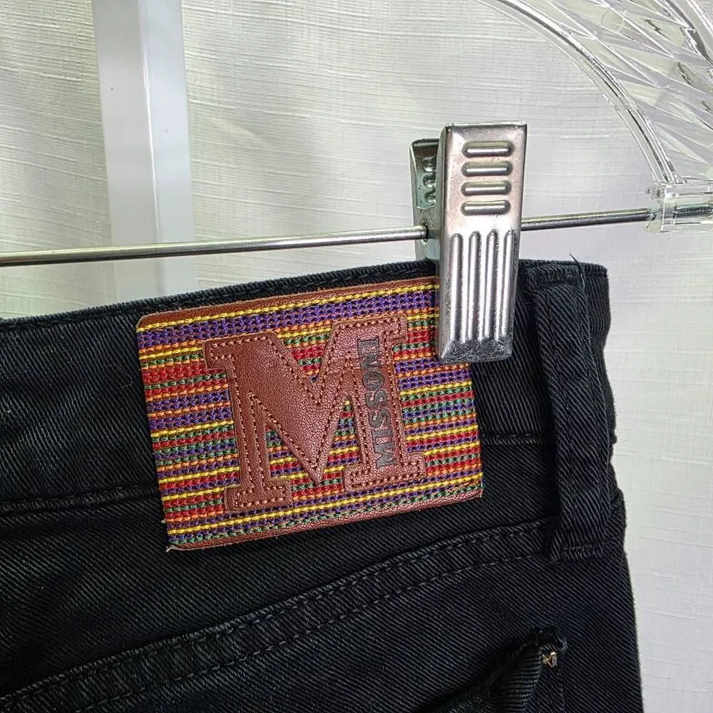 Missoni Denim Black Skinny Jeans Size 27